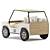 Gautier JIIP Car Bed: Sleek and Stylish 3D model small image 4