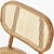 Elegant Sendai Wood Chair 3D model small image 5