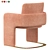 DOOQ ODISSEIA Armchair: Timeless Elegance 3D model small image 3