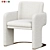 DOOQ ODISSEIA Armchair: Timeless Elegance 3D model small image 5