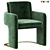 DOOQ ODISSEIA Armchair: Timeless Elegance 3D model small image 6