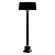 Elegant Eichholtz Monaco Floor Lamp 3D model small image 1