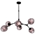 Elegant Bolos Chandeliers 6P 3D model small image 1