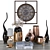 Elegant 47-Piece Decor Set 3D model small image 1