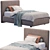 Elegant Arca Bed by Poliform 3D model small image 2