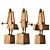 Wooden Family Sculptures 3D model small image 6