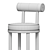 Sleek Moca Chair: Modern Comfort 3D model small image 4