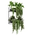 Metal Box Hanging Plants Set 3D model small image 6