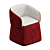 Sleek and Stylish Chick Pouf 3D model small image 3