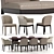 Giorgetti Normal Table Set 3D model small image 5