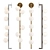 Modern Accent Lighting: Harper & Bisou Wall Sconces 3D model small image 1