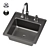 Modern MOEN Sink: Sleek Design 3D model small image 1