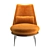 Aurora Cantori Armchair: Stylish and Comfortable 3D model small image 2