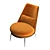 Aurora Cantori Armchair: Stylish and Comfortable 3D model small image 3