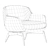 Sleek Minotti BELT: Modern Armchair 3D model small image 6