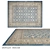 Luxury Kazakh Wool Carpet 3D model small image 1