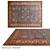 Luxurious Handwoven Wool Carpet 3D model small image 1