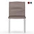 Lago's Dangla Chair: A Stylish Italian Masterpiece 3D model small image 7