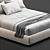 Giorgetti Frame Bed: Sleek and Stylish 3D model small image 3