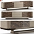 Elegant Concord Sideboard by Longhi 3D model small image 1