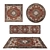 Versatile Set of 8 Rugs for Stunning Renders 3D model small image 1