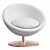 Modern Swivel Chair: Urban Outfitters Josey 3D model small image 1