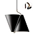 Modern Mosaic Pendant Lamp 3D model small image 1