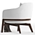 Piaval Macaron Armchair: Modern Elegance for Your Space 3D model small image 3