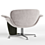 Versatile Swivel Lounge Chair 3D model small image 3