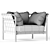 Modern Can Armchair - Stylish and Comfy 3D model small image 4