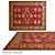 Luxury Kazakh Wool Carpet | DOVLET HOUSE 3D model small image 1