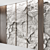 Rock Wall Panel: Two-Tone Stone Décor 3D model small image 4