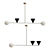 Elegant Balance Pendant Lamps 3D model small image 1