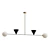 Elegant Balance Pendant Lamps 3D model small image 3