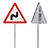 Warning Signs Set 1: High Quality, Durable, Multilingual 3D model small image 2