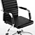 Homall Ribbed Executive Office Chair 3D model small image 2