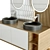 Modern Bathroom Furniture Set 3D model small image 2