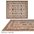 Title: DOVLET HOUSE Carpet - 100% Wool (16280) 3D model small image 1