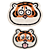Cartoon Tiger Rug: Playful and Soft 3D model small image 1
