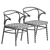 Classic Beaulieu Chair: Gebrueder Thonet Vienna 3D model small image 3