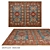 Luxury Persian Double Carpet by DOVLET HOUSE 3D model small image 1