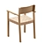 Jysk Vadehavet Oak Dining Chair, Elegant and Ergonomic 3D model small image 6