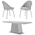 Bomonti Arcadia Dining Set 3D model small image 5