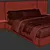 Restoration Hardware Modena 3D Bed 3D model small image 4