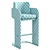 Sleek and Stylish ODISSEIA Barstool 3D model small image 7