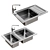 Stainless Steel Sink Bowl 3D model small image 2