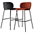 Modern and Sleek Princeton Stool 3D model small image 2