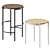 Fomu Wood Stools: Sleek & Functional 3D model small image 1