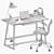 Modern Office Essentials: Workstation & Accessories 3D model small image 5