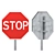 Priority Road Signs Set 3D model small image 2